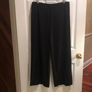 Classic Black Women's Wide Leg Pants